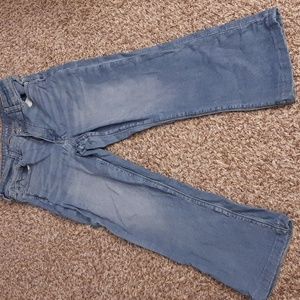SHORTENED American Eagle Hi Rise Jeans
